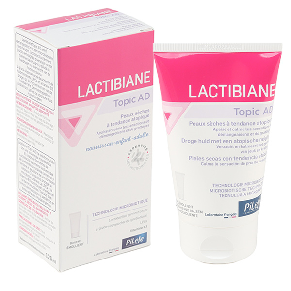 Pileje Lactibiane Topic AD baume probiotiques cutanés