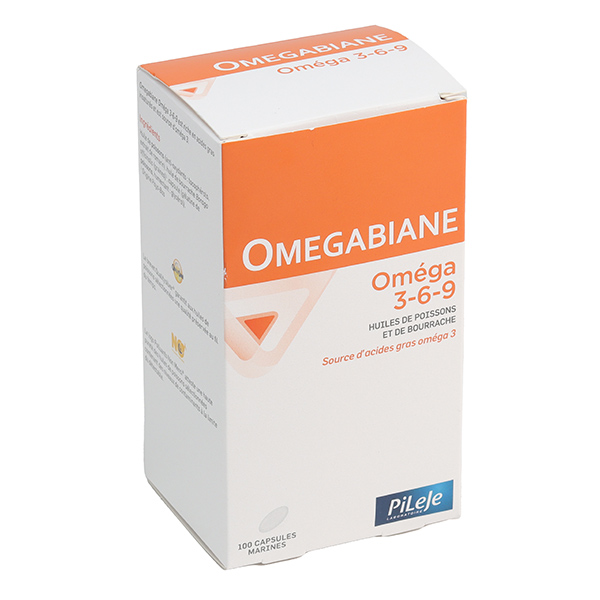 Pileje capsules marines Omegabiane 3 6 9