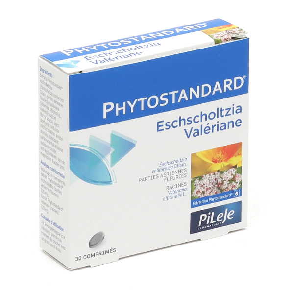 Phytostandard eschscholtzia valeriane Pileje en comprimés