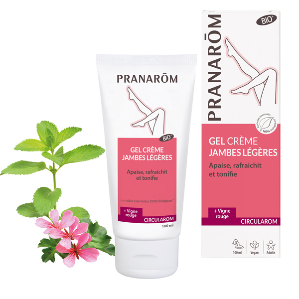 Gel crème Circularom de Pranarom en cas de jambes lourdes