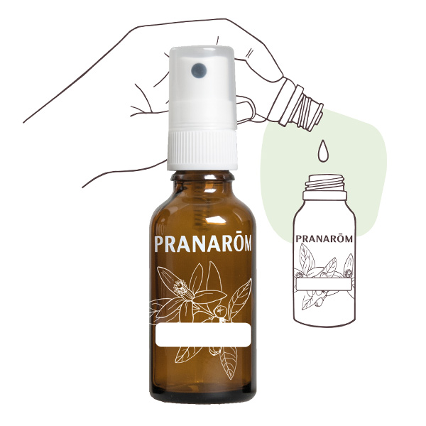 Pranarom flacon spray vide aromathérapie