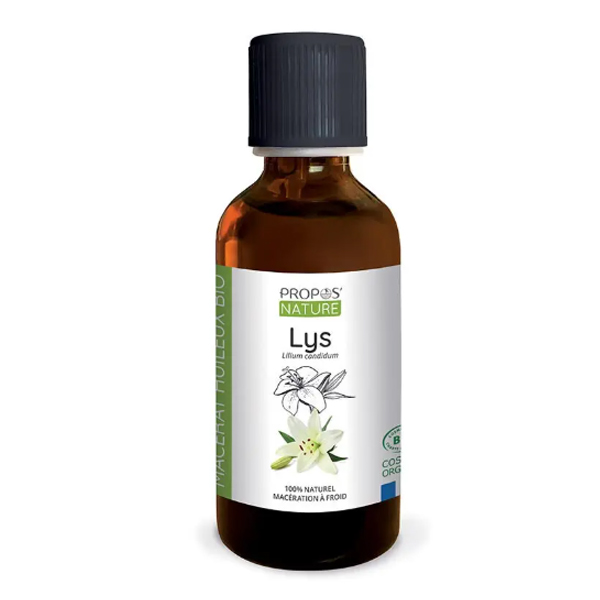 Propos Nature huile de lys bio