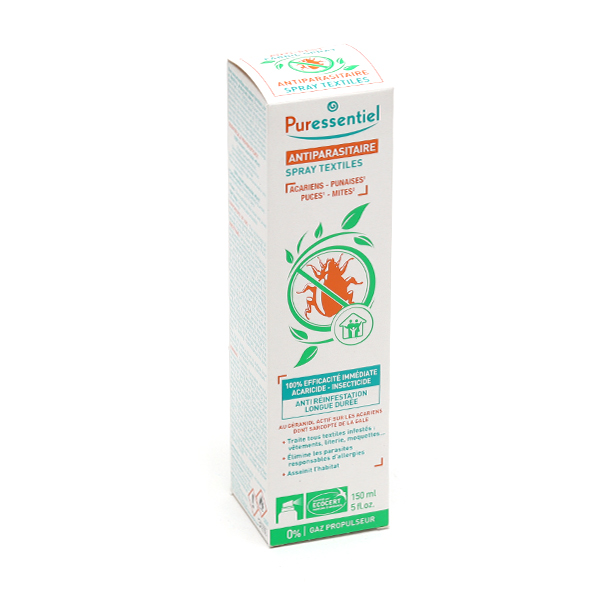 Puressentiel Spray antiparasitaire textiles