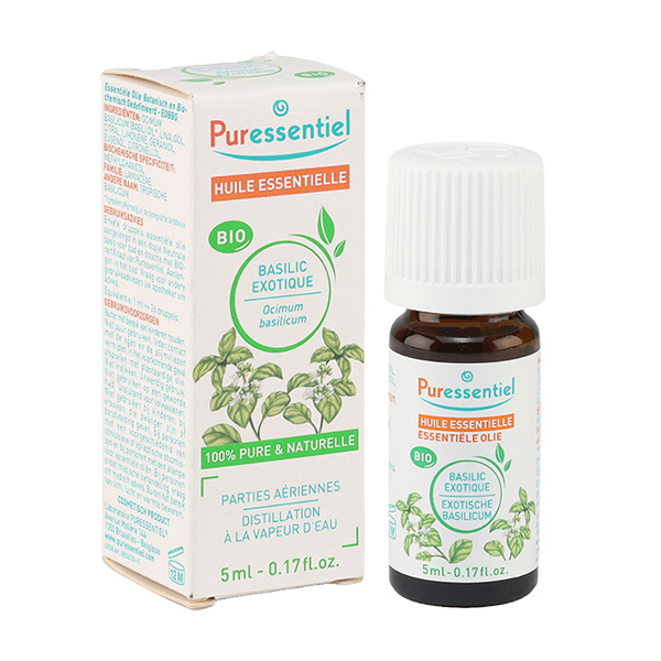 Puressentiel Basilic exotique bio huile essentielle stress