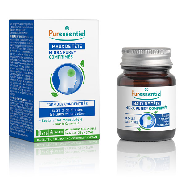 Puressentiel comprimés Migra Pure Maux de tête