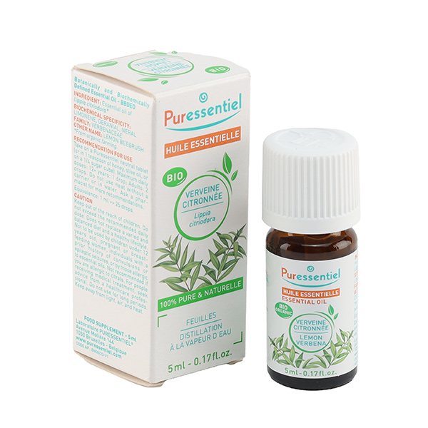 Huile essentielle Puressentiel Verveine citronnée bio