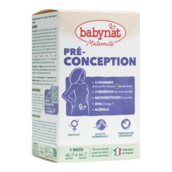 Babynat Maternité Pré Conception gélules + capsules