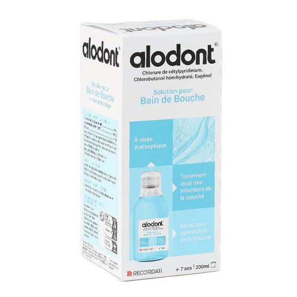Solution pour bain de bouche Alodont