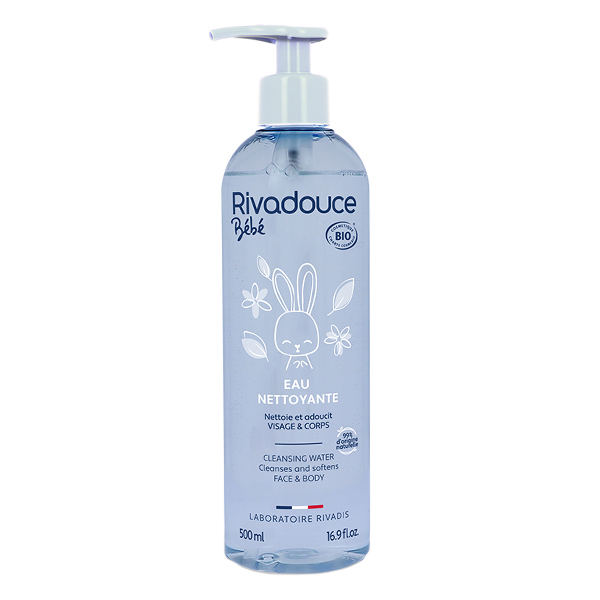 Eau nettoyante Bio Visage et Corps Rivadouce Bébé