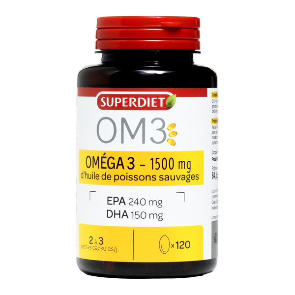 Capsules OM3 Huile de poissons sauvages