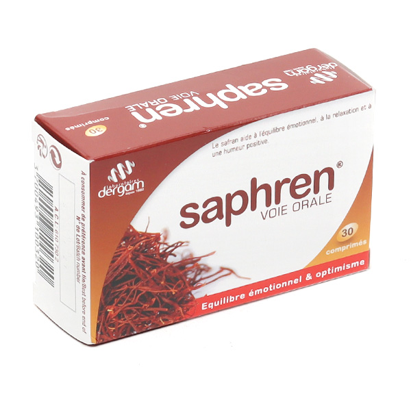 Saphren comprimés à base de safran