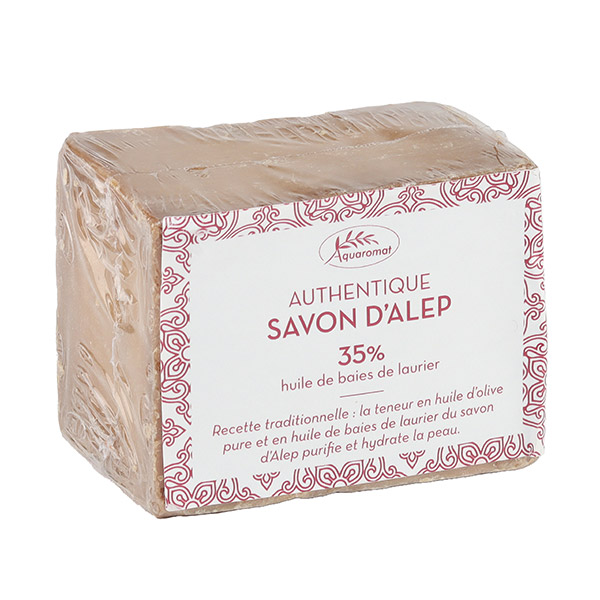 Authentique Savon d'Alep 35 % laurier Aquaromat