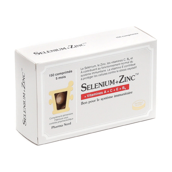 Pharma Nord Selenium Zinc comprimés pour le système immunitaire