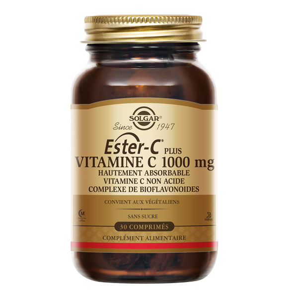 Solgar comprimés Ester-C Plus Vitamine C 1000 mg