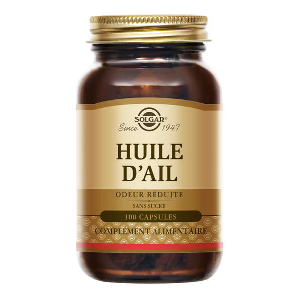 Solgar Huile d'ail capsules