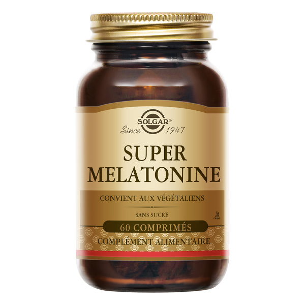 Complement alimentaire Solgar Super Mélatonine comprimés