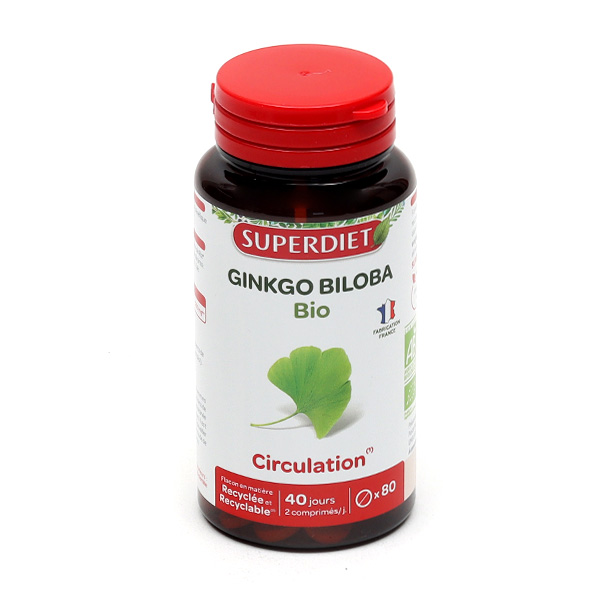 Super Diet comprimés de Ginkgo