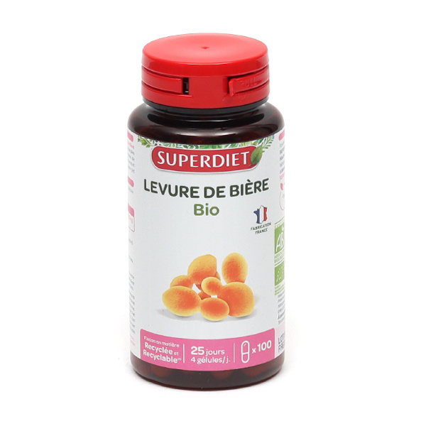 Super Diet gelules de levure de bière Bio