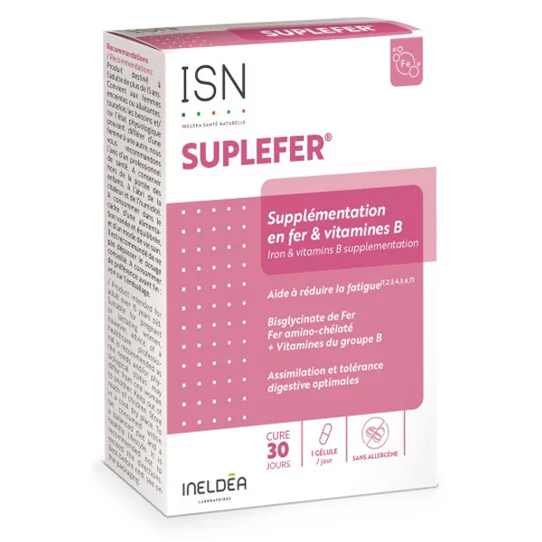 Suplefer gélules contre la fatigue
