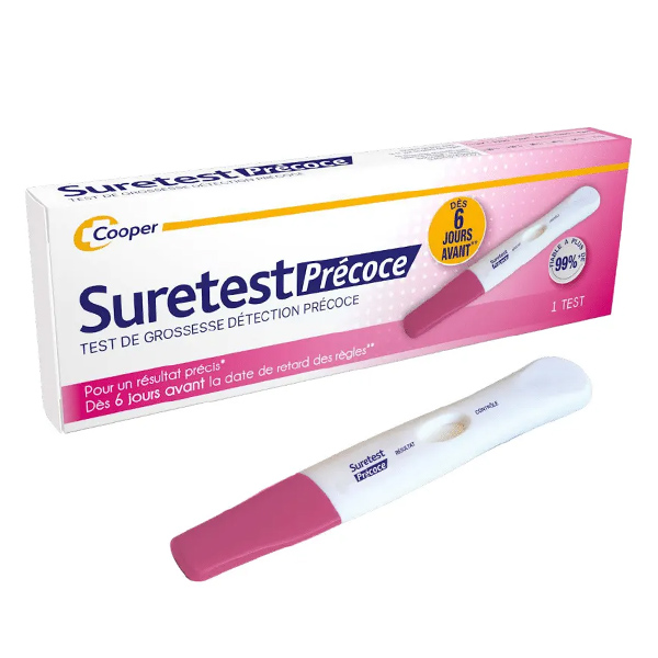 Test de grossesse Suretest précoce