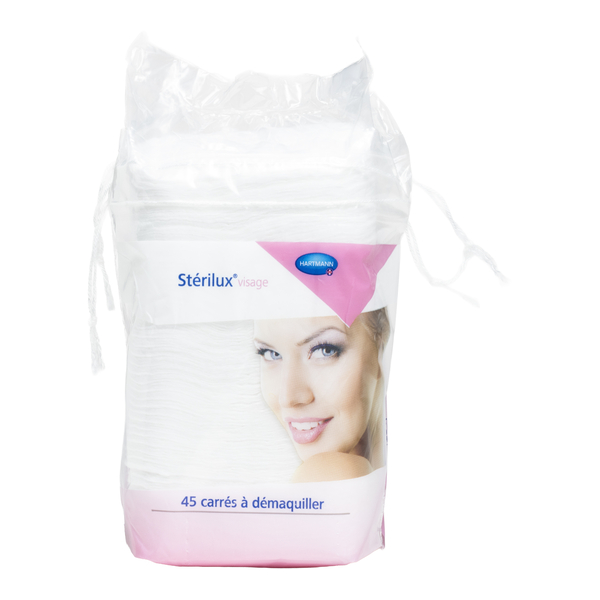 Stérilux visage coton carrés
