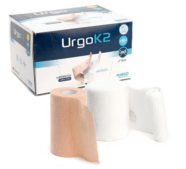 Urgo K2 système bi-bande de compression sans latex