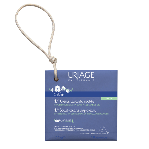 Crème lavante solide Uriage bébé