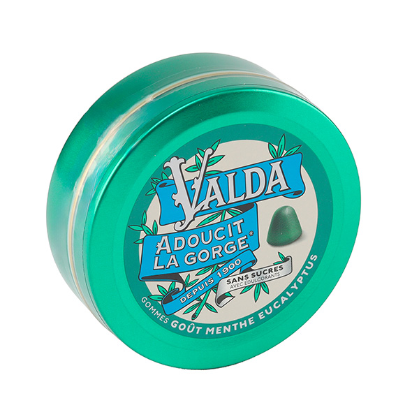 Pastilles Valda sans sucre