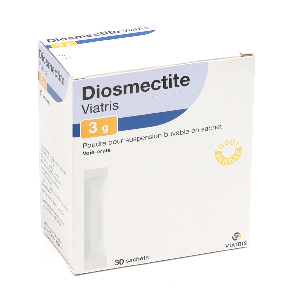 Diosmectite 3 g Viatris sachets