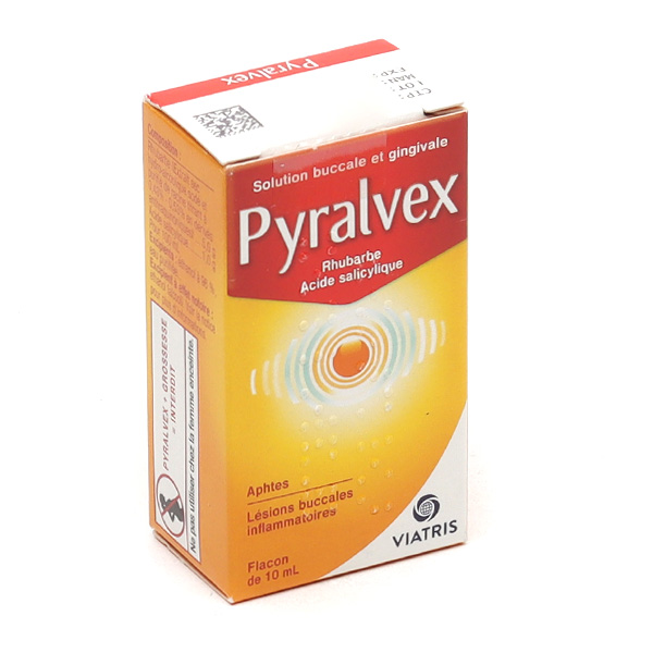 Pyralvex produit aphtes avec pinceau
