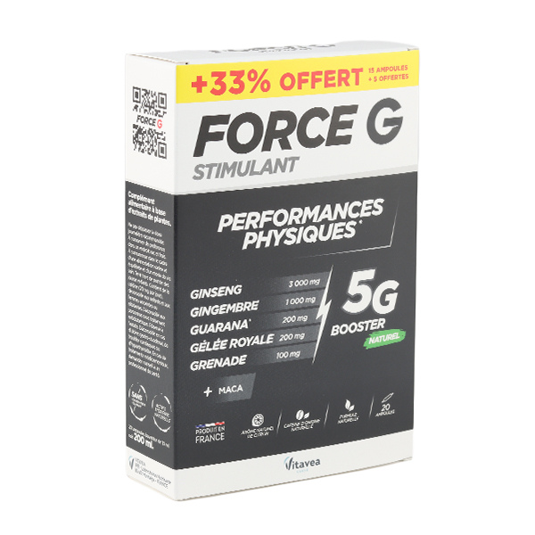 Ampoules Force G Stimulant