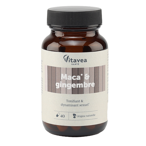 Maca et Gingembre Vitavea en gélules
