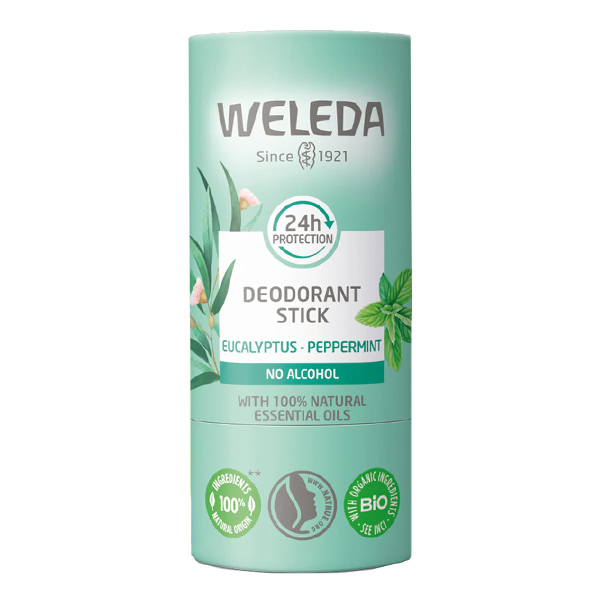 Weleda Déodorant stick 24h bio Eucalyptus Peppermint