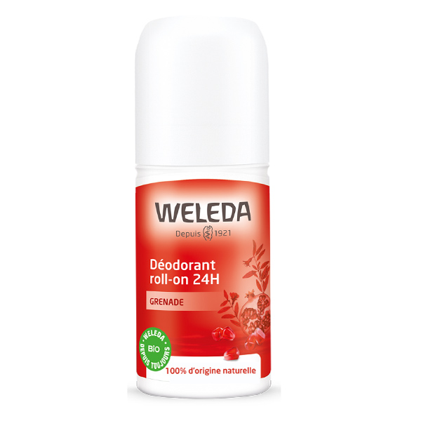 Déodorant Weleda Grenade Roll on bio 24h