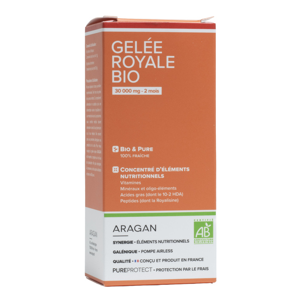 Aragan Gelée royale bio 30 000 mg