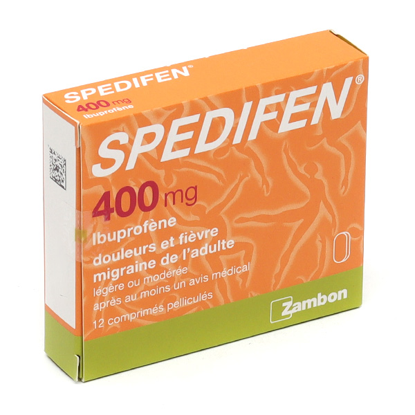 Spedifen 400 mg comprimés d'ibuprofène