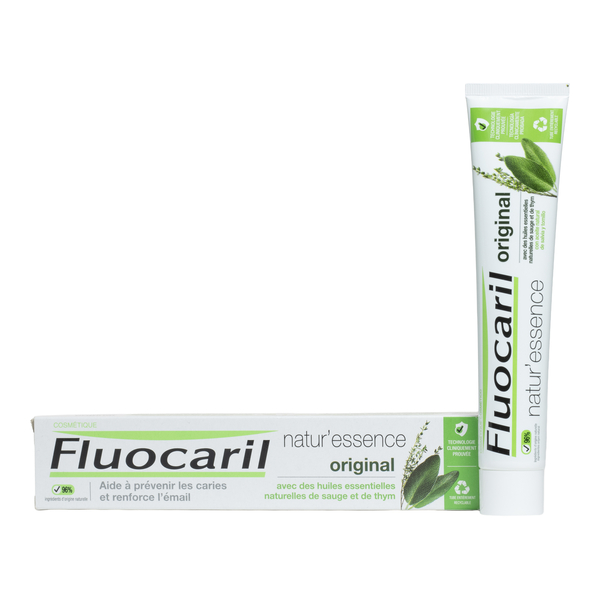 Dentifrice Fluocaril Natur'essence prévention caries