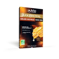 Arkoroyal Gelée royale 5000 mg Bio ampoule