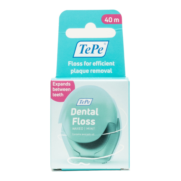 TePe Dental Floss Fil dentaire ciré 40 m