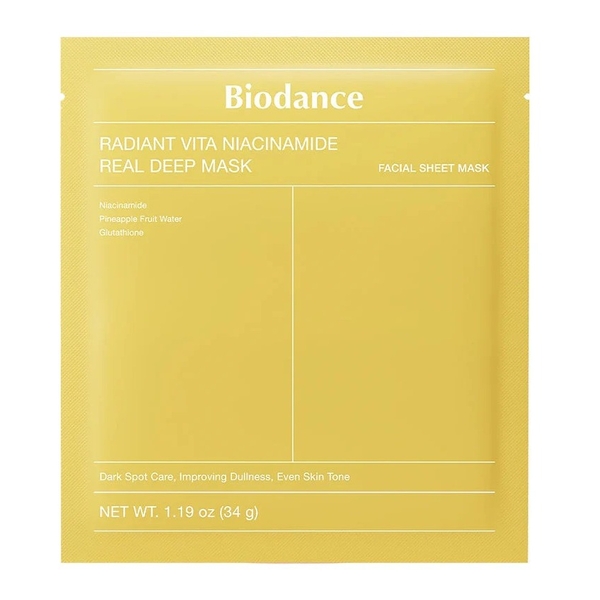 Biodance masque éclat Radiant Vita Niacinamide real deep mask
