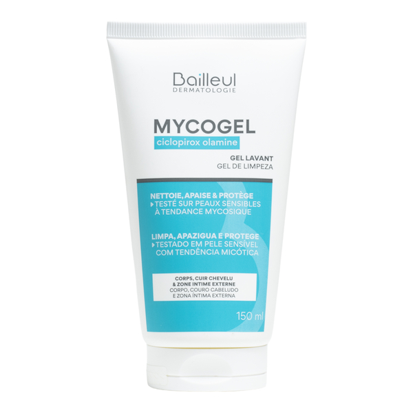 Gel lavant visage et corps Mycogel Bailleul