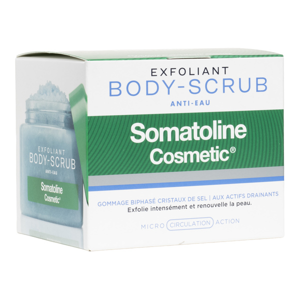 Somatoline Cosmetic Body Scrub Gommage biphasé cristaux de sel