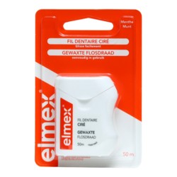 Elmex fil dentaire ciré 50 m