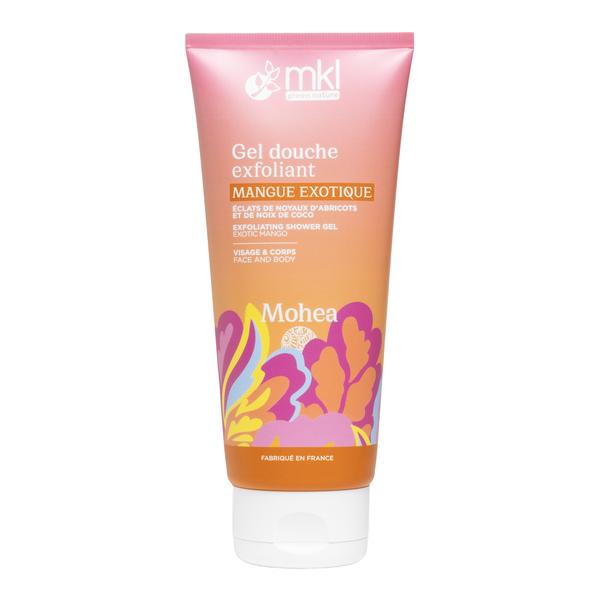 MKL Gel douche exfoliant Mangue exotique bio