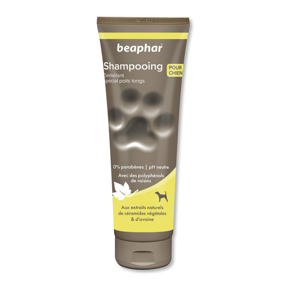 Beaphar Shampooing démêlant poils longs pour chien