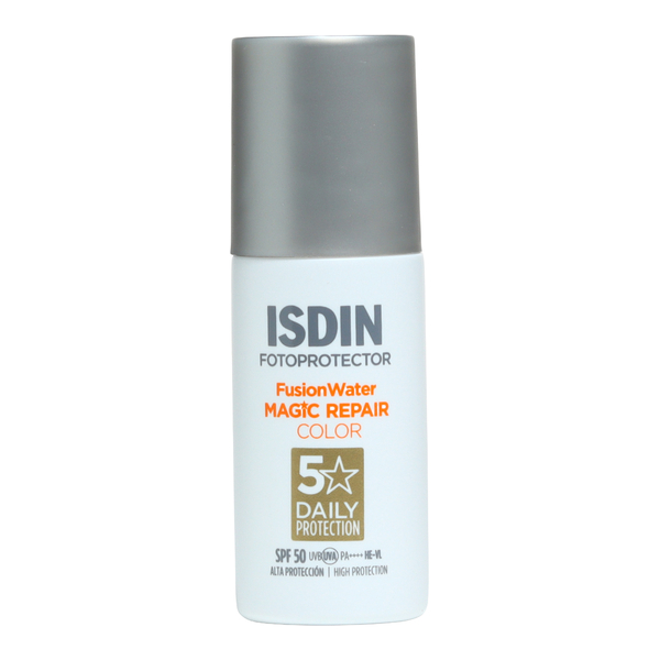 Crème solaire teintée Isdin Fusion Water Magic Repair Color SPF 50