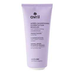 Avril après shampooing hydratation boucles bio