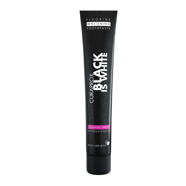 Curaprox Dentifrice blancheur au charbon actif Black is White