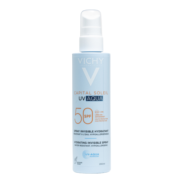 Vichy Capital Soleil UV Aqua Spray solaire invisible hydratant SPF50