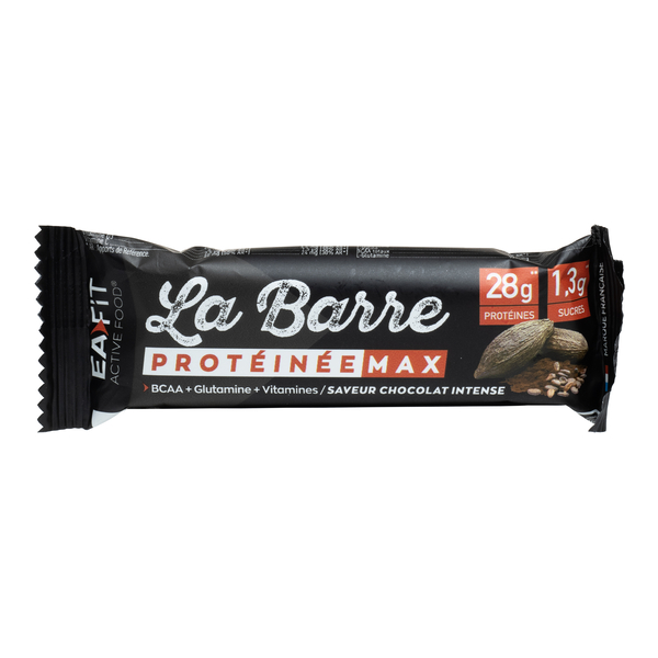 Eafit barre de protéine max chocolat intense
